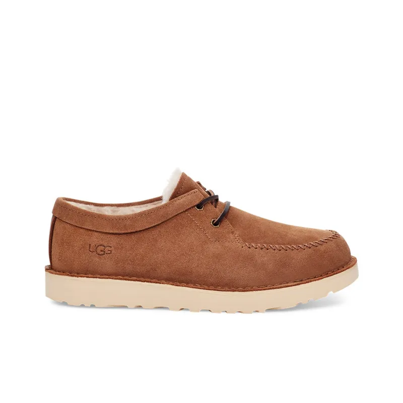 UGG Campout Lace Low Short Boots Brown-1