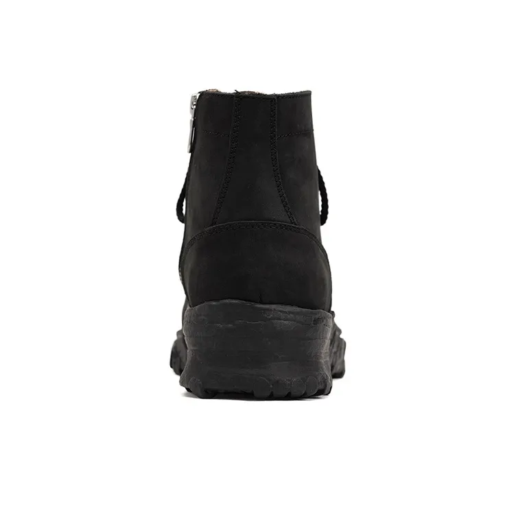 MIHARA YASUHIRO Vintage Like Sole Ankle Boots Unisex Black-4