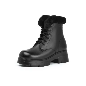AOKANG Short Martin Boot Women's Black