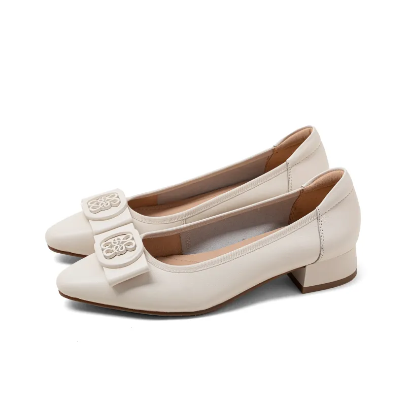 COMELY Chunky Heel High Heels 3cm Women's-1