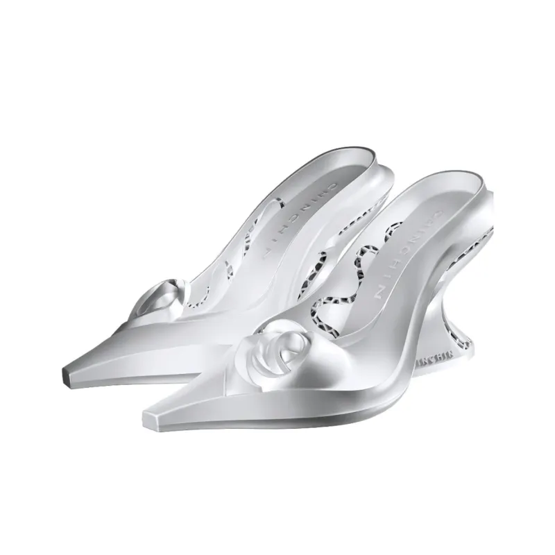 CHINCHIN Chunky Heel High Heels Women's-5
