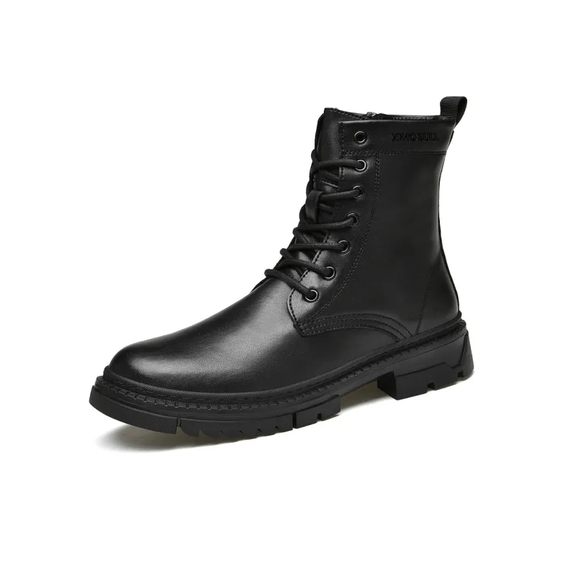 XIMO BULL Short Martin Boot Men's Black-1