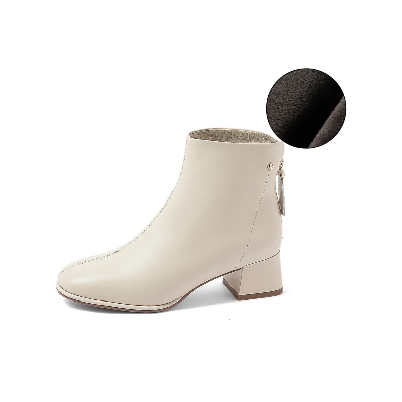 COMELY Ankle Boots Women's Black/Ecru-10