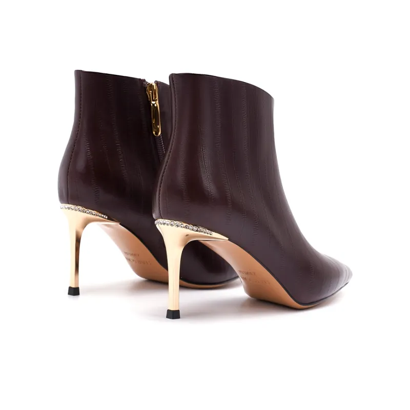 HARSON Ankle Boots Women's Red/Black-3