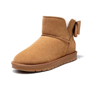 C°BANNER Warm Short Snow Boots Women's Camel