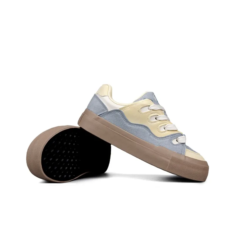 N6N8 Slip Resistant, Abrasion Resistant, Lightweight Low Top Skateboard Shoes Women's-3