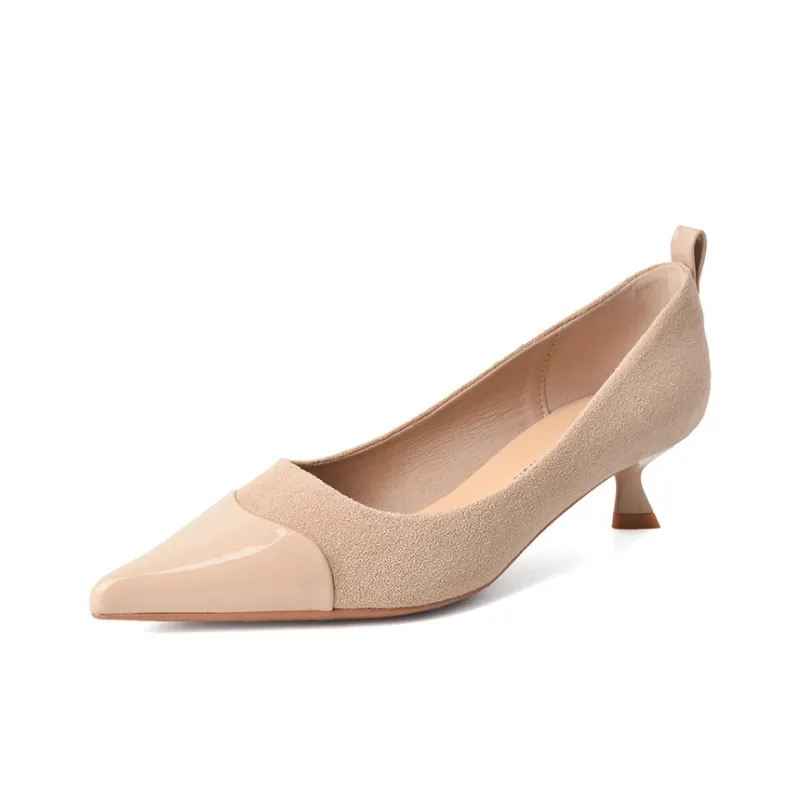 Beijiani Slim Heel High Heels 3cm Women's-4