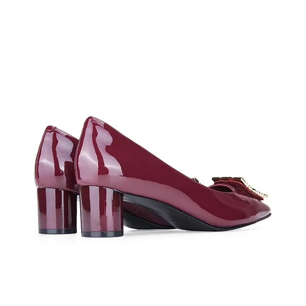 D:FUSE SCANDINAVIA Chunky Heel High Heels 4.5cm Women's-7
