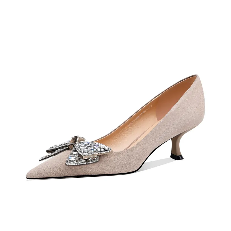 Shesrim Slim Heel High Heels 4.5cm Women's-5