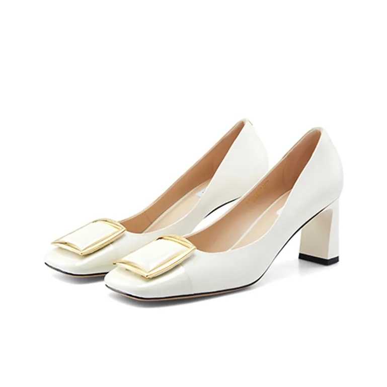 NINE WEST Chunky Heel High Heels 7cm Women's-7