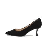 [Air Cotton]-Sheep Suede-Black-6.5cm