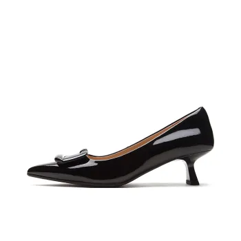 Satchi Slim Heel High Heels 5cm Women's Black