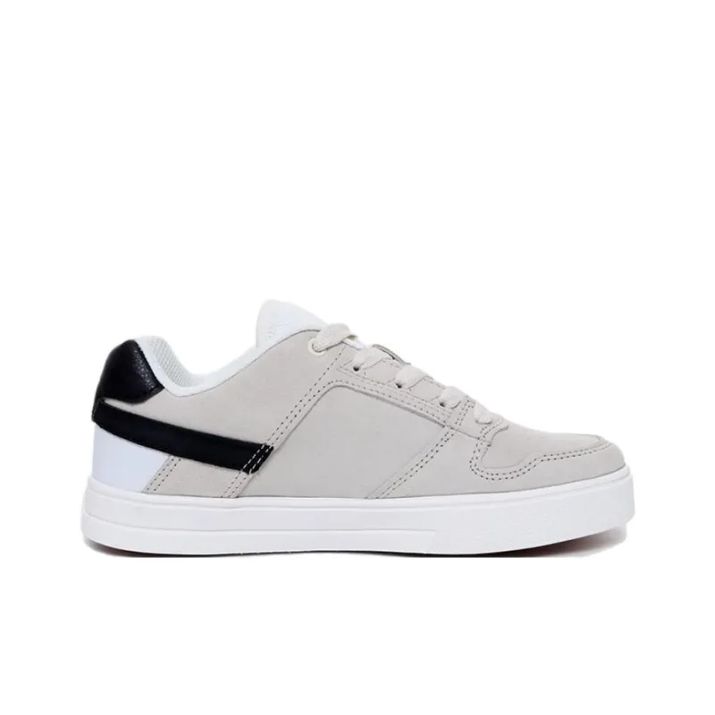 Sharp Crowds Warm Anti Slip And Wear Resistant Low Top Skateboard Shoes Unisex Ecru-1