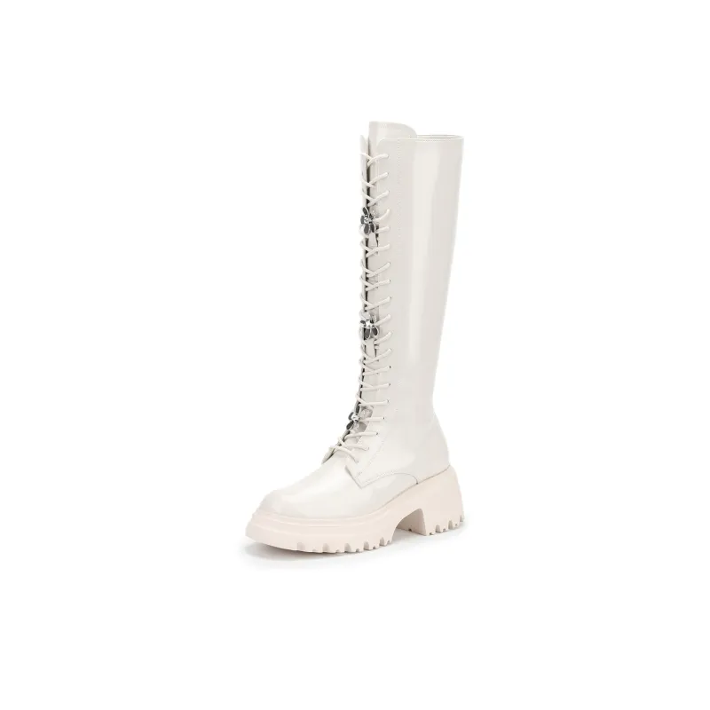 SATURDAY MODE Knee-high Boots 6cm Women's-9