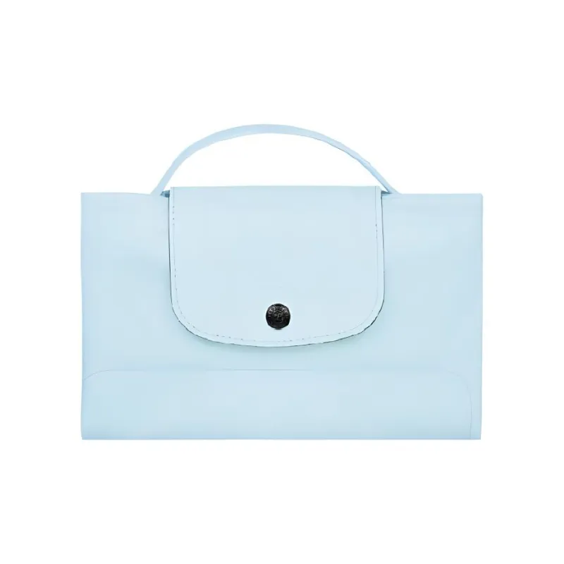 LONGCHAMP Le Pliage Club Nylon Briefcase Handbag Clutch Men's Cloud Mist Color-4