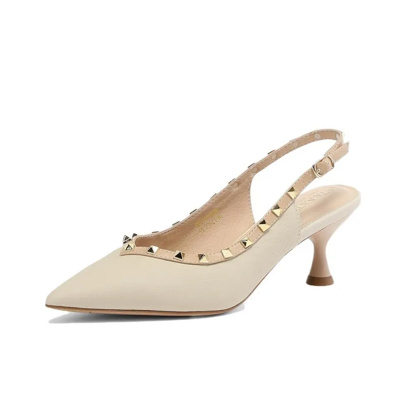 ST&SAT Slim Heel High Heels 7cm Women's-0
