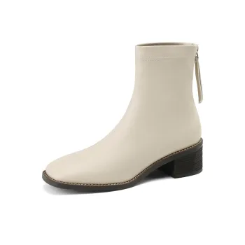JOSINY Ankle Boots Women's Ecru