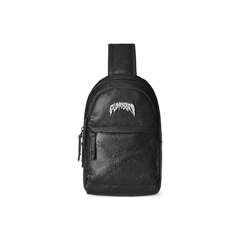 GLORY&CO PVC Backpack Regular Men's Black-17