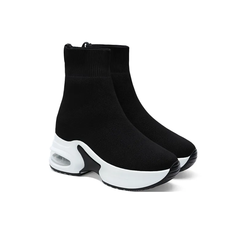 Rich Birds Ankle Boots 6CM Women's Black-2