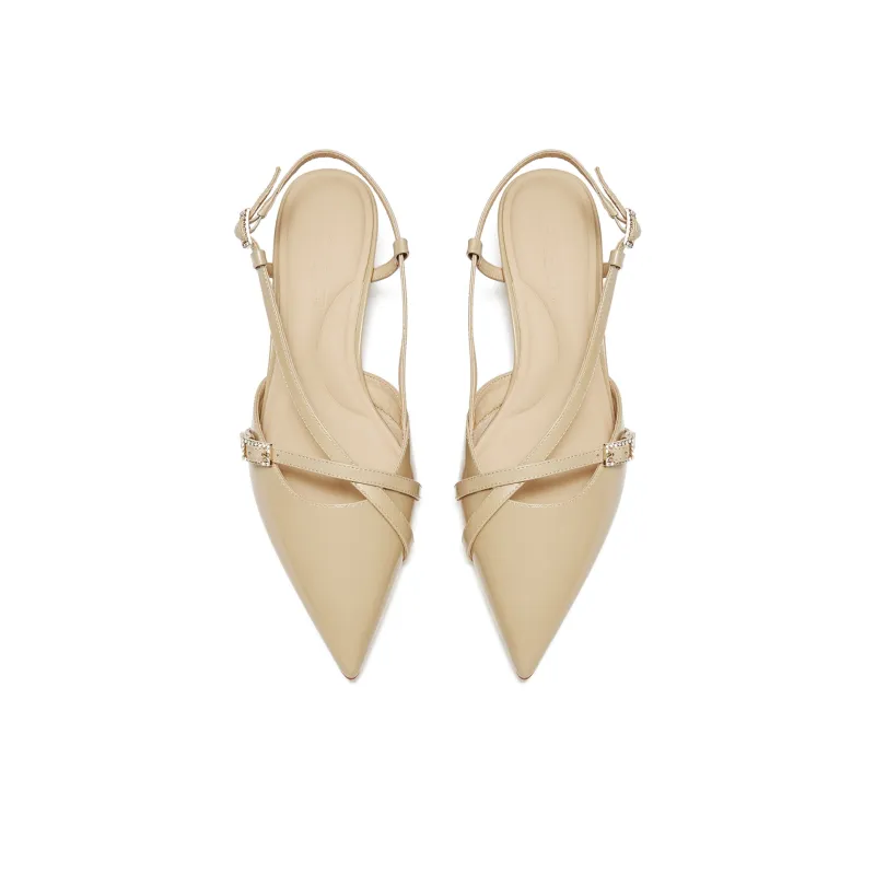 Lazi Slim Heel High Heels 4cm Women's-7