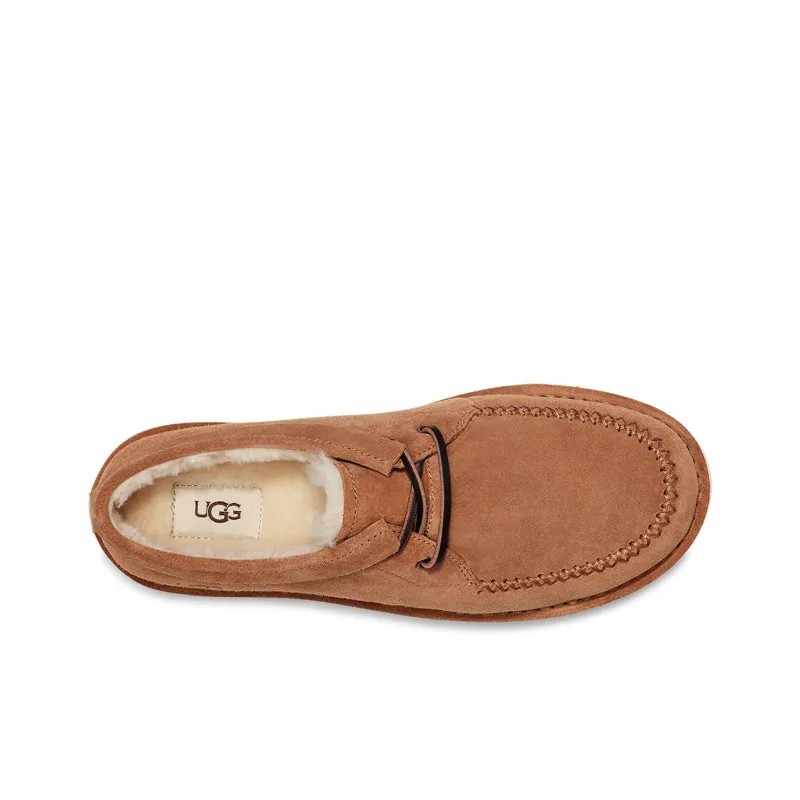 UGG Campout Lace Low Short Boots Brown-4