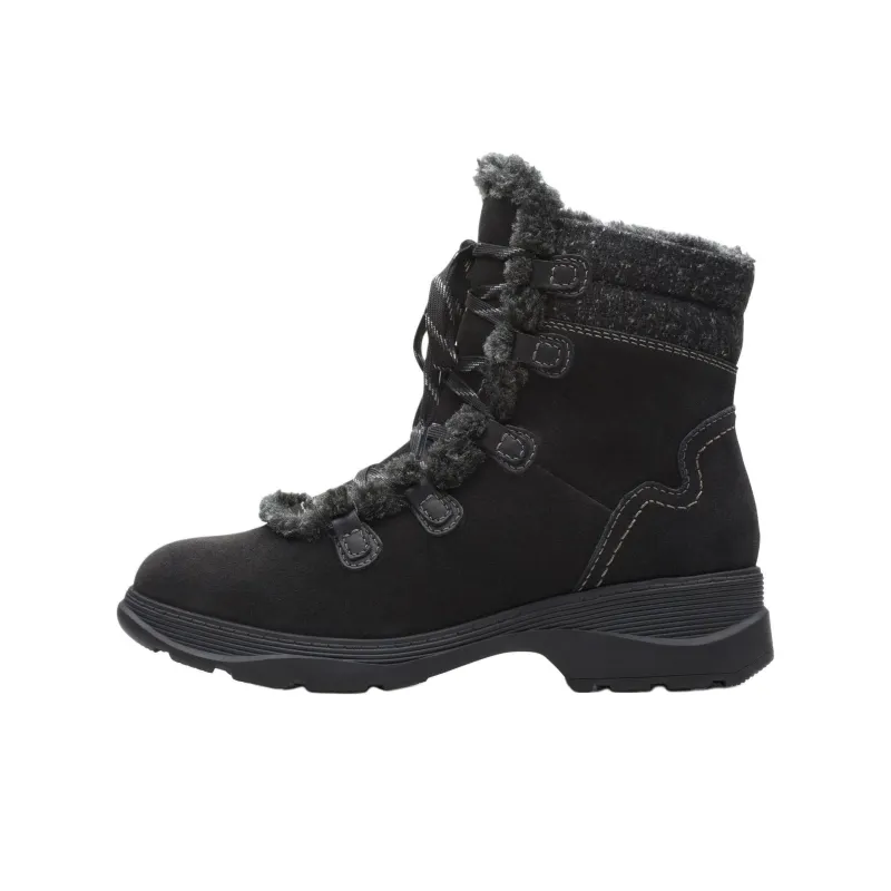 Clarks Aveleigh Edge 'Black' Boots Women's-0