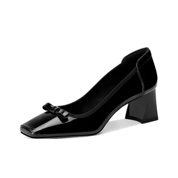 JESSICA SOPHIA Chunky Heel High Heels 5cm Women's