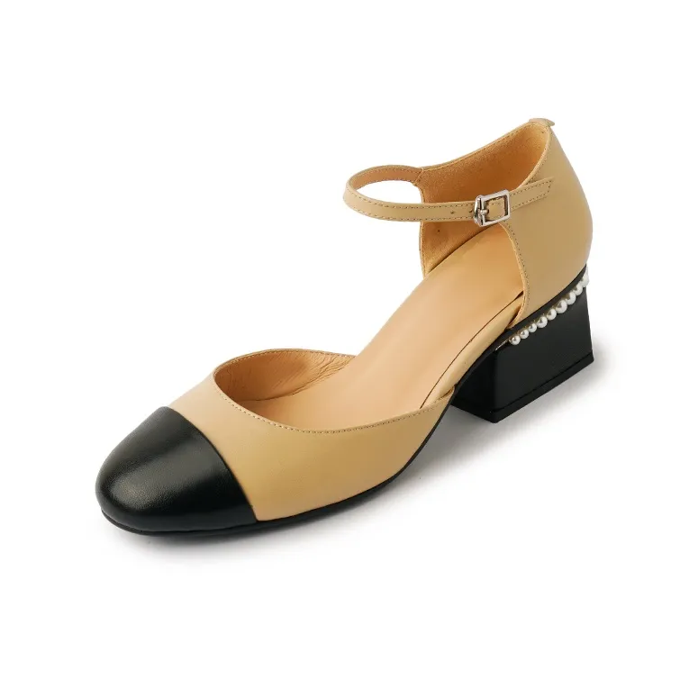 Naiyee Block Heel High Heels 5cm Women's-6