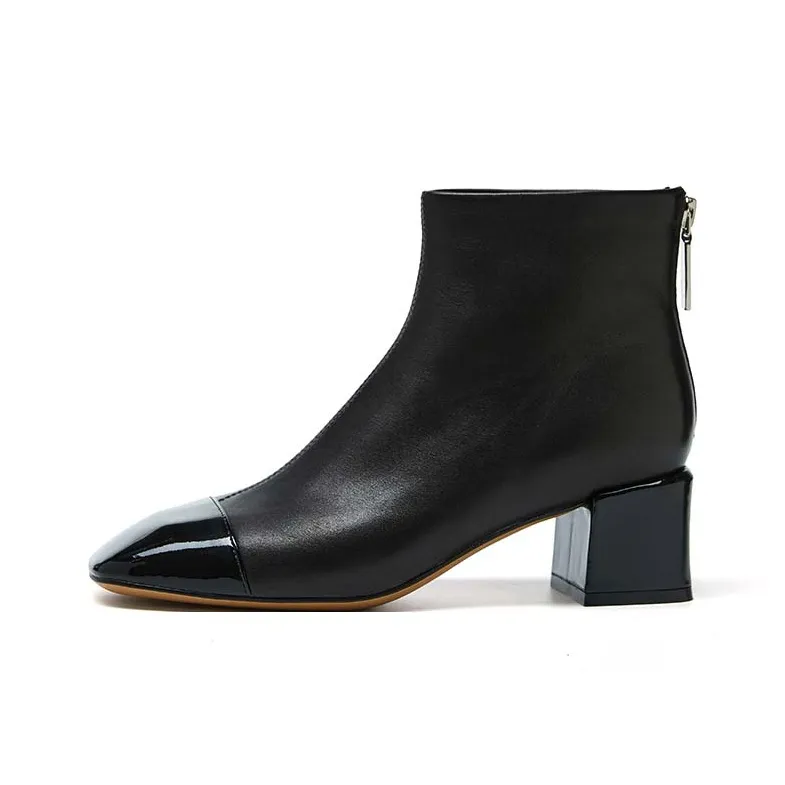 Marie Claire Ankle Boots 5.2cm Women's Midnight Paris Black-0