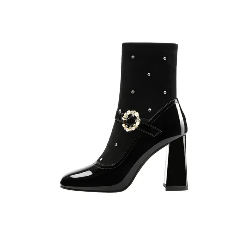 Princess & Isabel Ankle Boots Women's Black