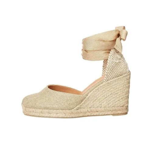 Castañer Wedge Heel High Heels Women's Beige