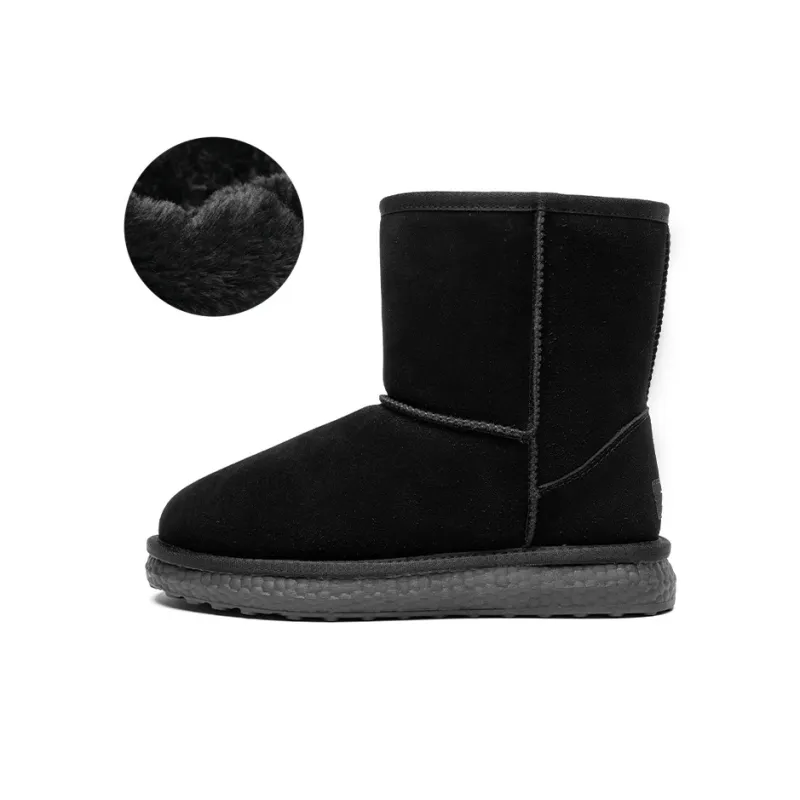 ZHR Wear-Resistant Coverage Knee-High Snow Boots Women's-10