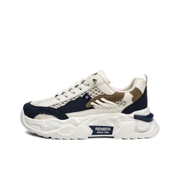 RENBEN Breathable Anti-Slip And Wear-Resistant Low-Top Chunky Sneakers Unisex