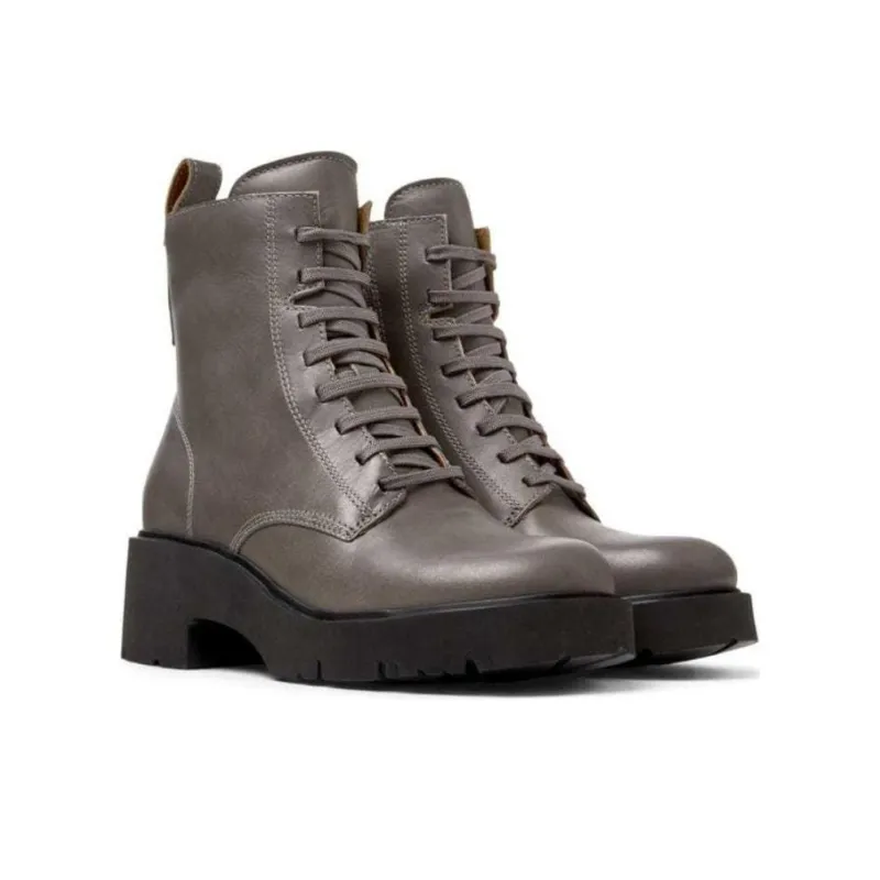 CAMPER Milah Ankle Boots 5.4cm Unisex Gray-2