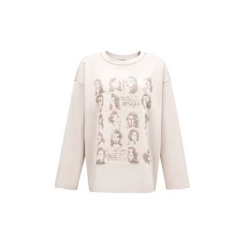 ONLY Sweatshirts Womens A06 Ancient White