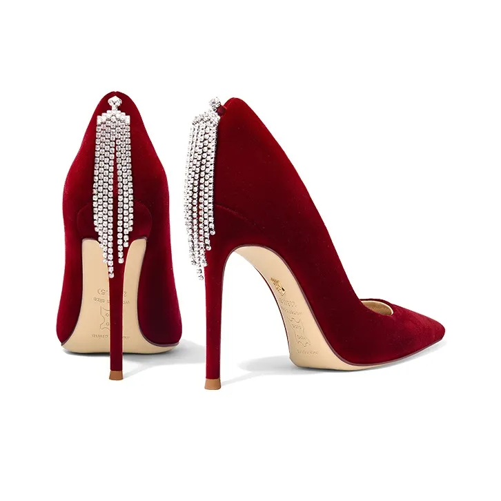 Holy Rose Slim Heel High Heels 10cm-2