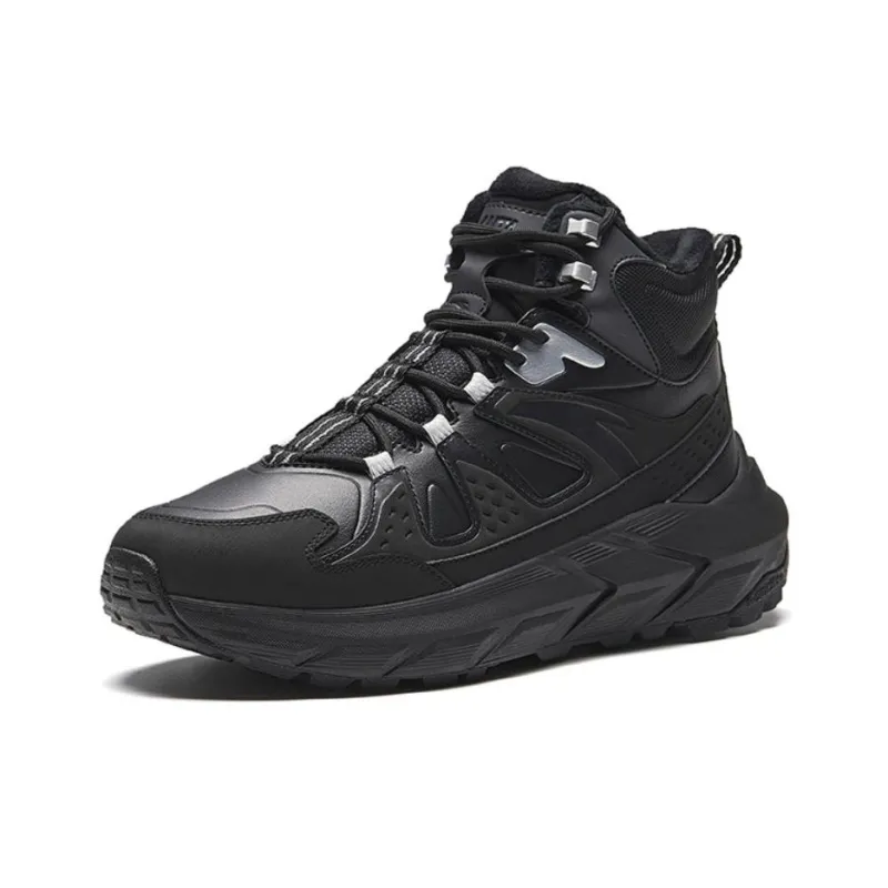 Anta Sea Explorer Wear Resistant Mid Top Outdoor Shoes Men's Black-1