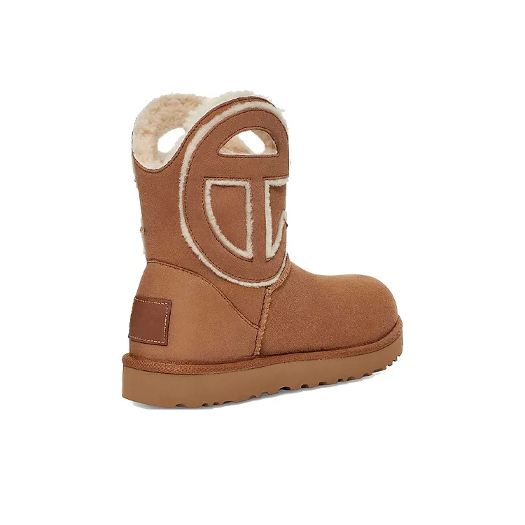 UGG X Telfar Logo Mini Chestnut-2