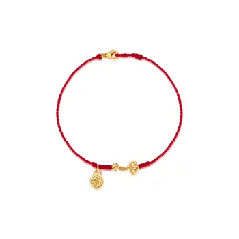 OUBI.YABI 925 Sterling Silver Gold Plated Cobalt Gold Bracelets Women's
