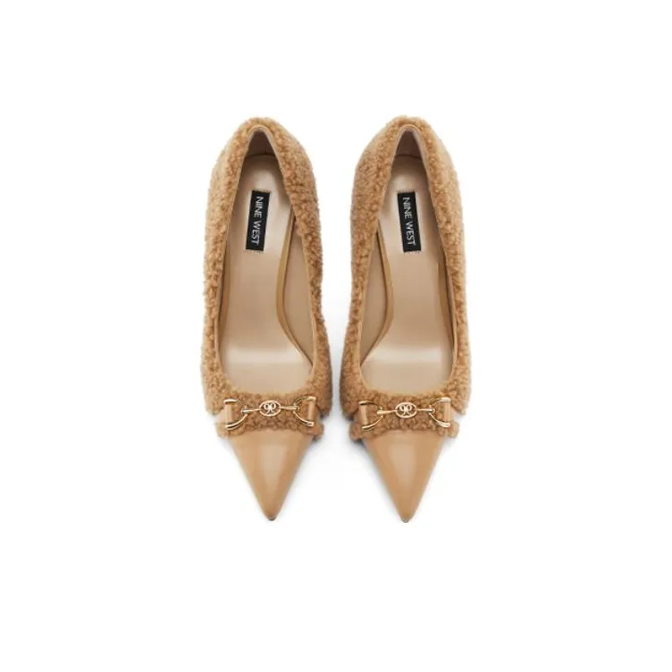 NINE WEST Slim Heel High Heels 9.5cm Women's-7