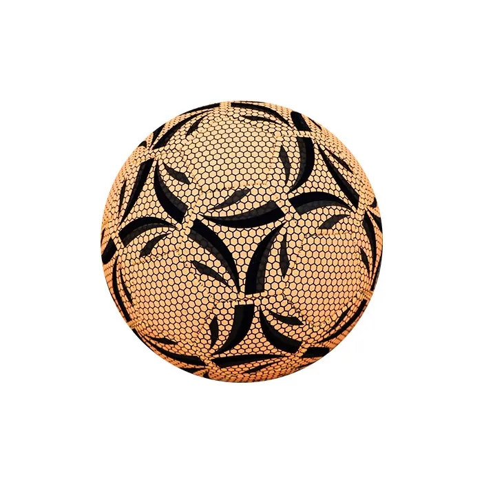 SIPAKESPORT Size 4 5 Size Soccer PU Machine Stitched Soccer Ball Unisex Glow In The Dark Pink-4