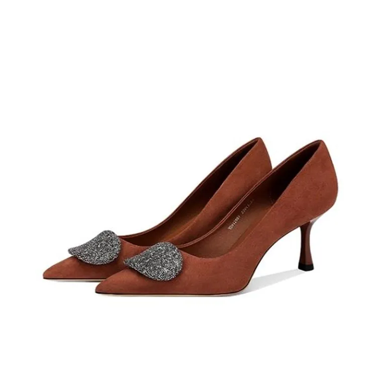 JESSICA SOPHIA Slim Heel High Heels 6.5cm Women's-4