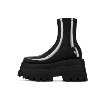 Naked Wolfe Sassy Fashion Ankle Boots 9cm Women's Black