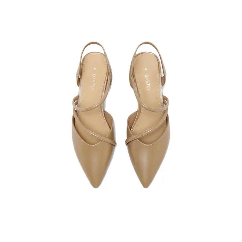 BASTO Chunky Heel High Heels Women's-3