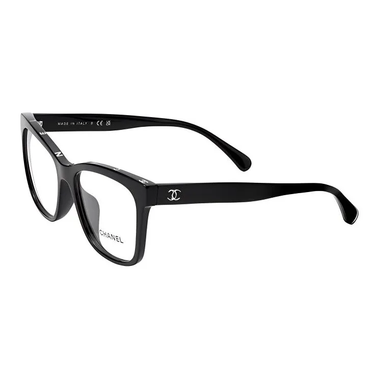 CHANEL Square Frame Eyeglass Frames Unisex-0