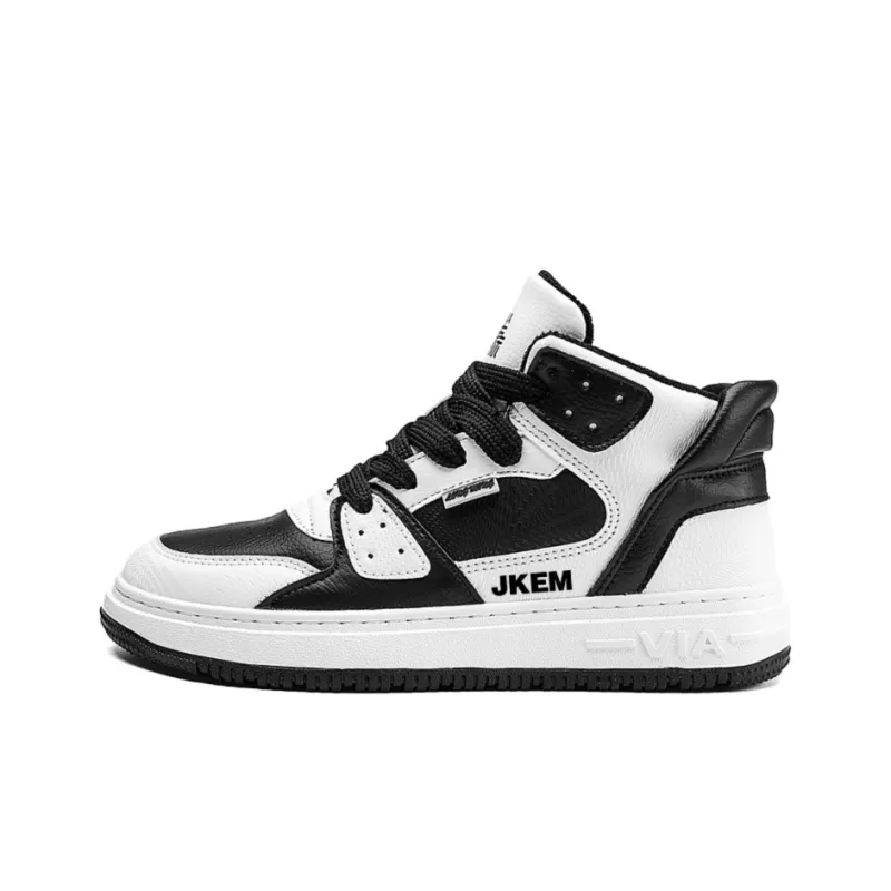 JKEM Warm Anti-Slip And Wear-Resistant High-Top Skateboard Shoes Men's-15