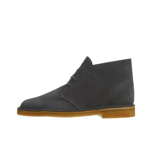 Clarks Ankle Boots Men Gray