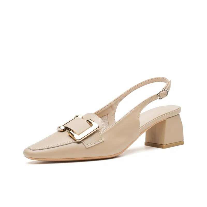 YAFEI XUANYU Chunky Heel High Heels 5cm Women's-0