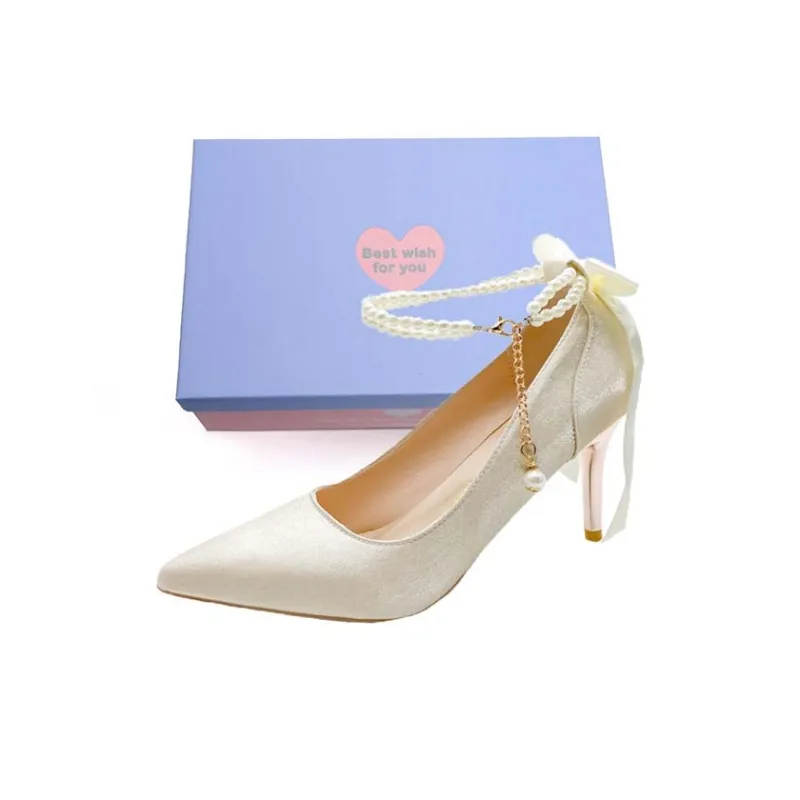 Xingdiman High Heels Women's Champagne Gift Box Set-0