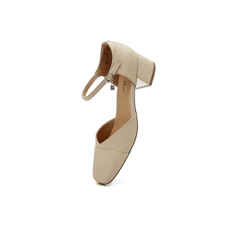 QUICHESHOES Chunky Heel High Heels 5.5cm Women's-13